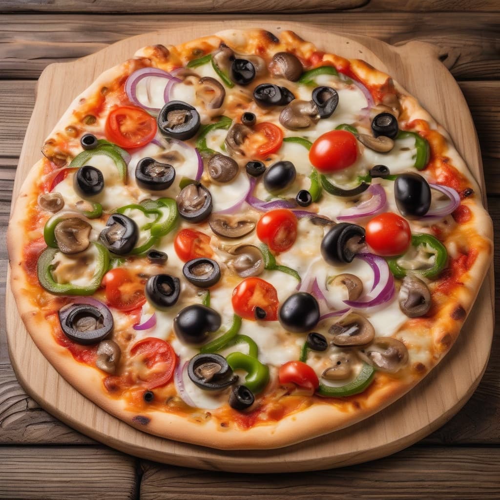 Garden Veggie Pizza